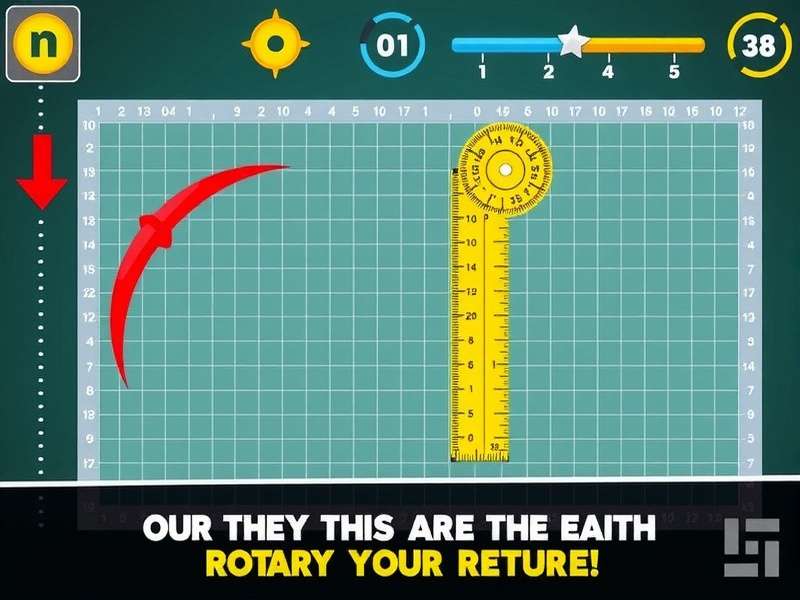 Rotary Ruler on Mobile Device